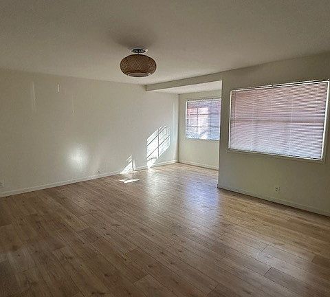 Living room (brand new A/C heater combo window unit)