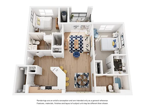 Floor plan Aubergine