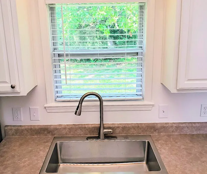 New Stainless Steel Sink, Disposal & Faucet