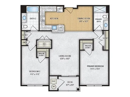Floor plan Shamrock