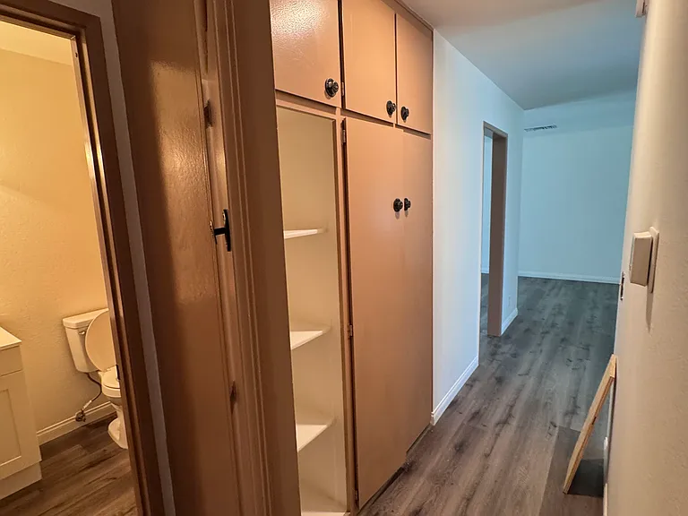 Hallway cabinets