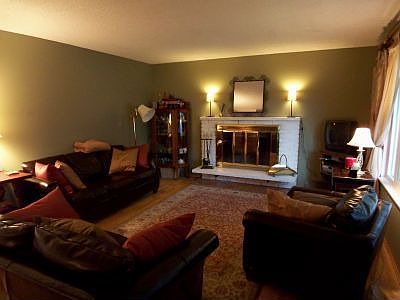 Formal Living Room has hardwood floors