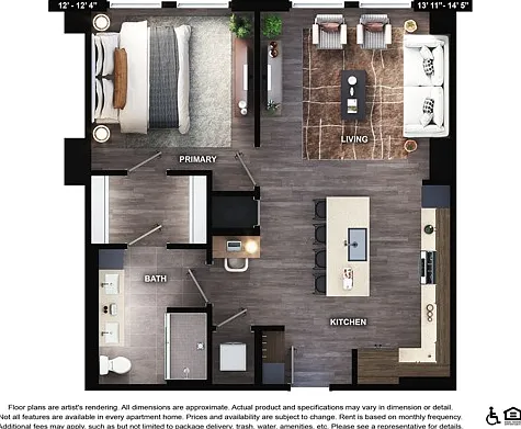 A8 | 1x1 | 810 sf A8 | 1x1 | 810 sf