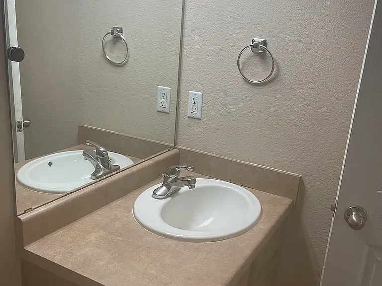 Guest bathroom vanity
