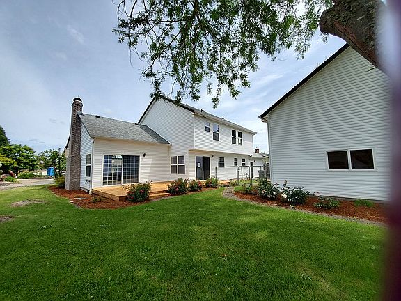 New deck off living room