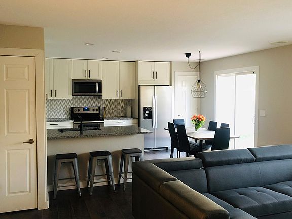 Kitchen and dining room