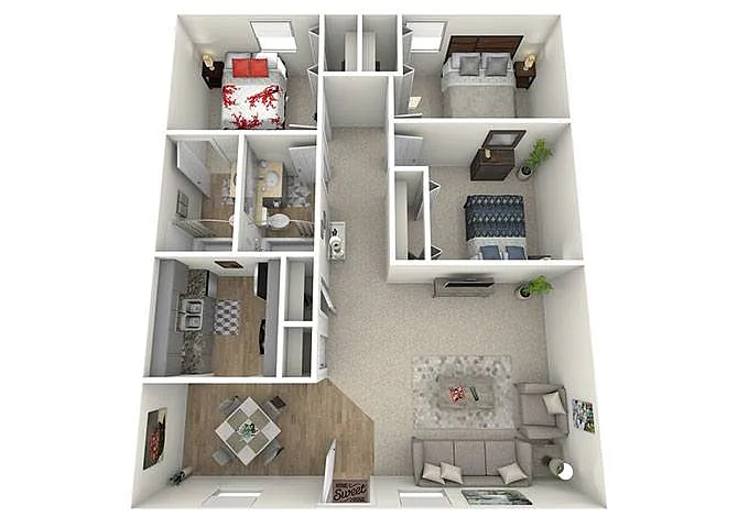 Floor plan Folly (80% Essential Living)