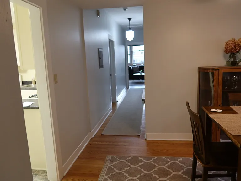 Hallway looking south