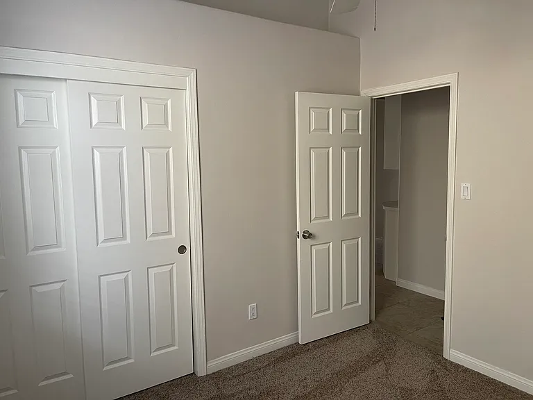 Bedroom at end of hall