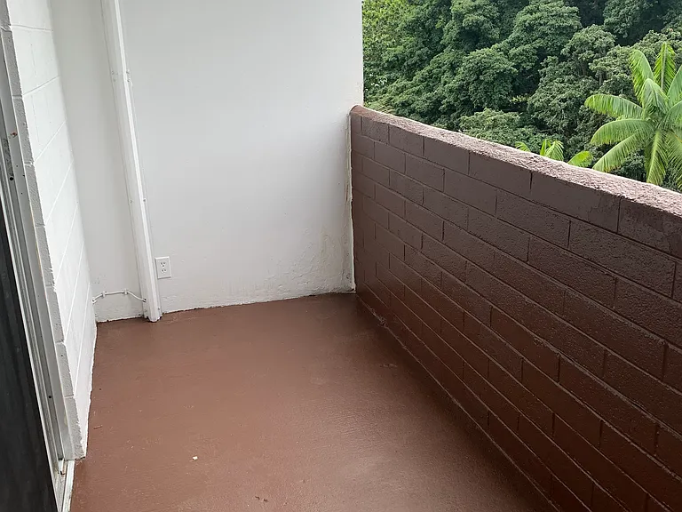 Spacious balcony of bedroom #1