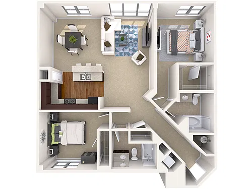 Floor plan Union