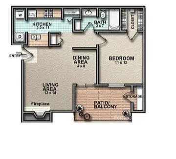 Floor plan A2