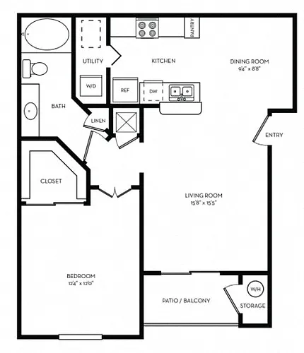 Floor plan A1