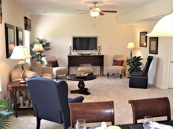 Very spacious living room.