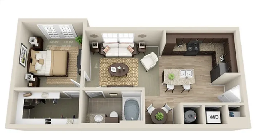 Floor plan A1 - Covey
