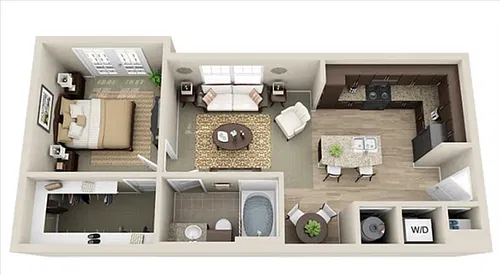 Floor plan A1 - Covey
