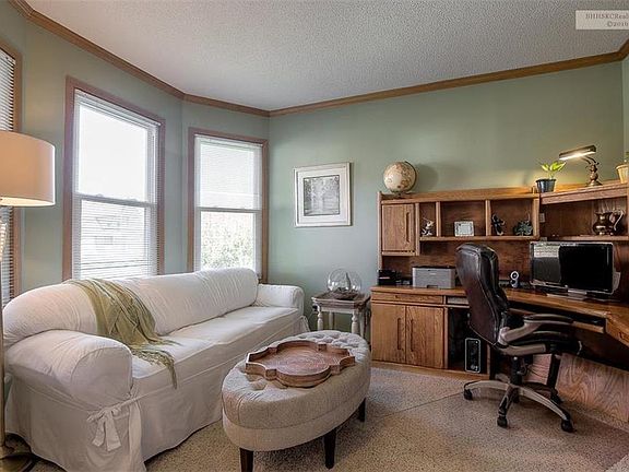 Main Floor Office with French Doors