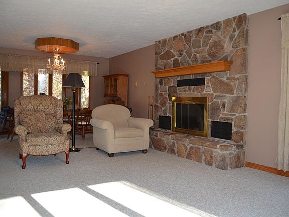 Wood Burning Fireplace