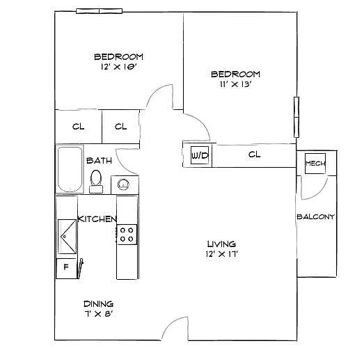Floor plan Design 2A10