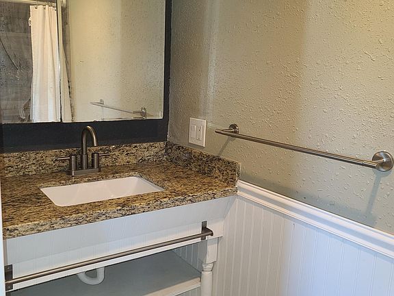 granite bath counter and custom vanity