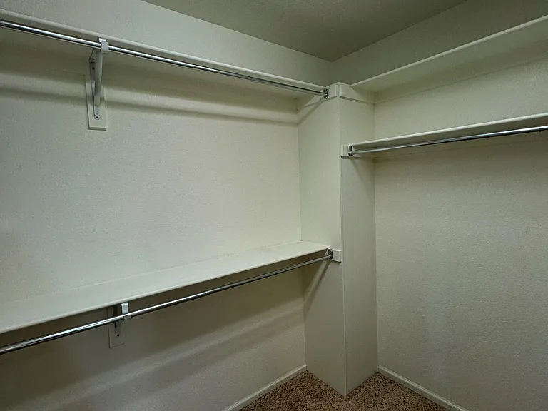 Primary closet