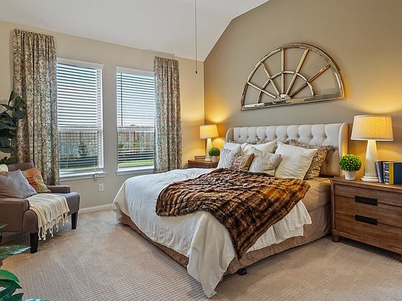 Stunning master bedroom