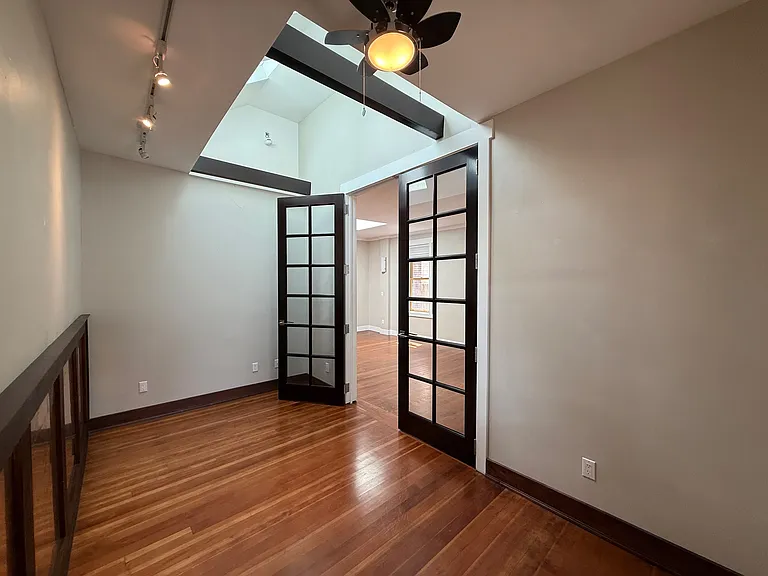 Den with skylight