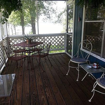 Screened porch