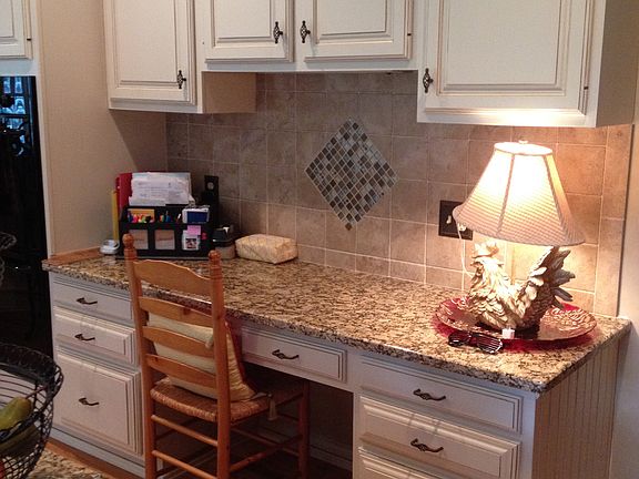 New Kitchen Desk & Tile