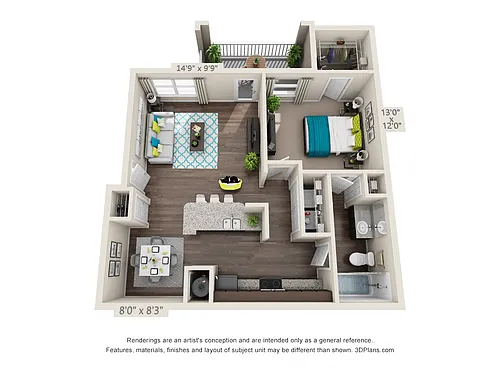Floor plan A6
