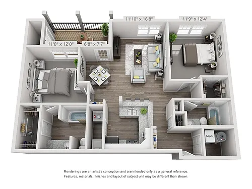 Floor plan Cedar