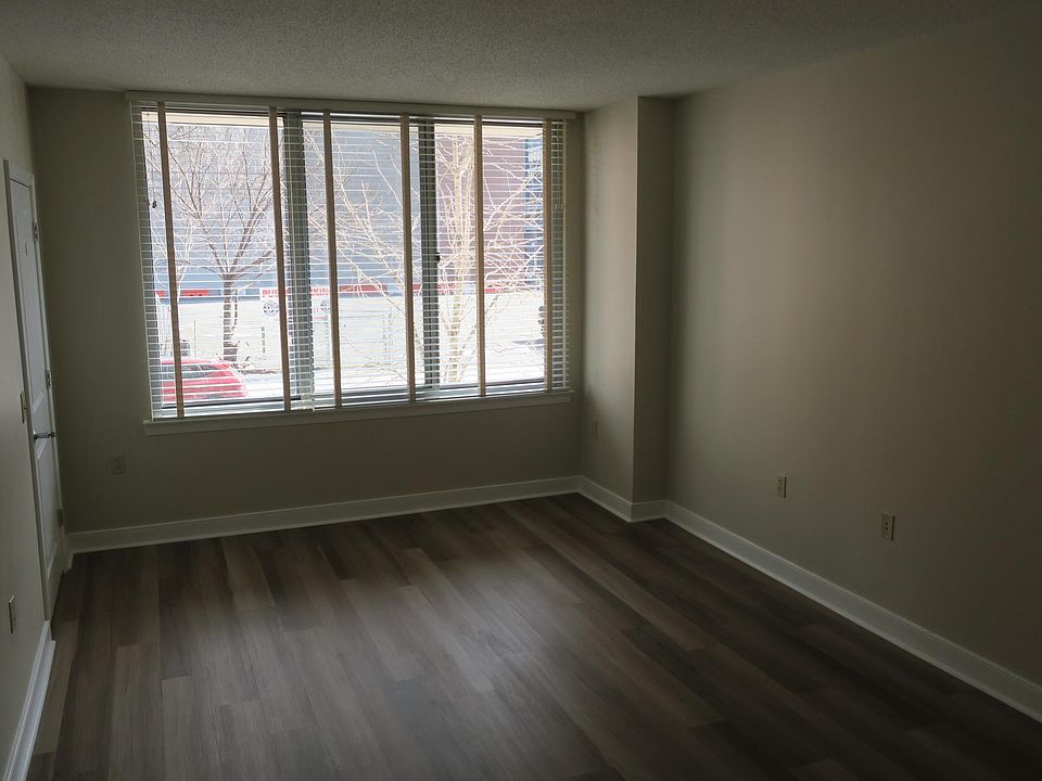 Living room with brand new blinds