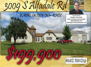 3009 S Alfadale Rd, El Reno, OK 73036