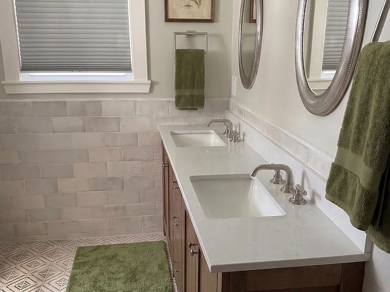 entrance to separate vanity space