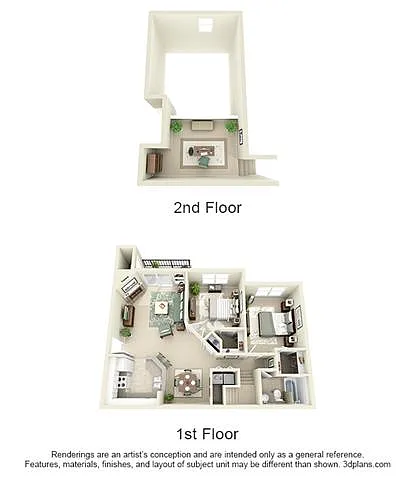 Floor plan Noble w Loft
