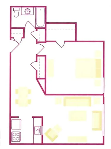 Floor plan 1C