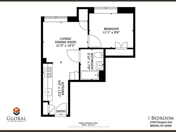 2nd image of 1230 Prospect Ave APT 3C