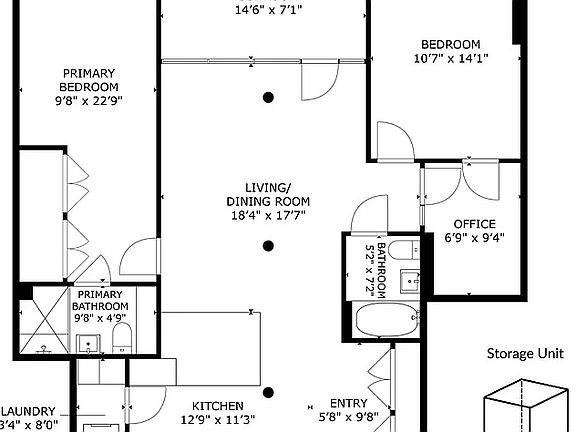 2nd image of 80 Leonard St APT 3G