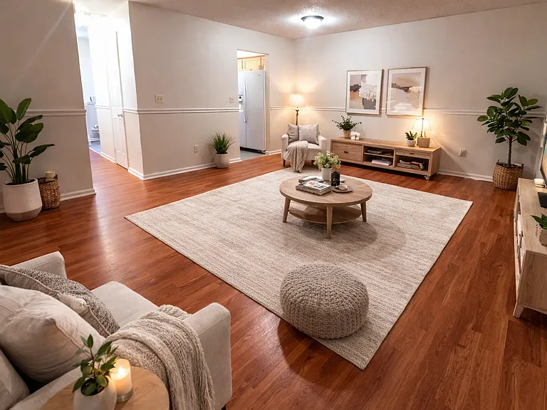 Living Room - Virtually Staged