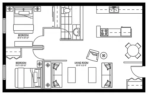 Floor plan 105