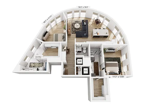 Floor plan B3