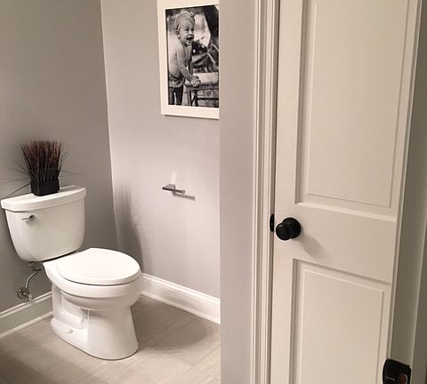 Hall bath