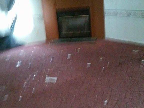 fireplace from liv rm