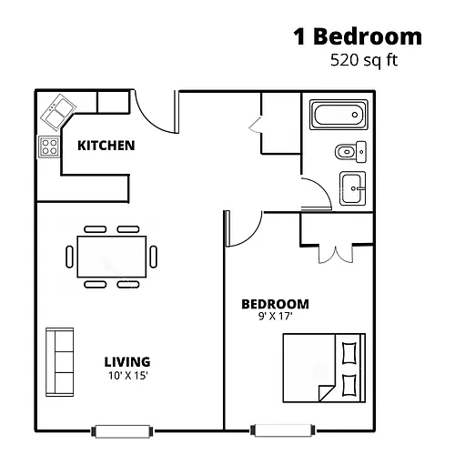 Floor plan 104