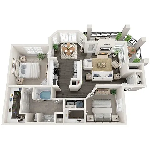 Floor plan Sabine