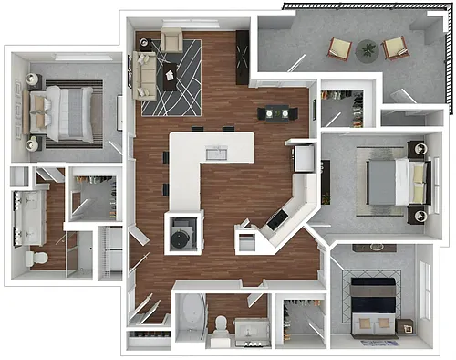 Floor plan C1