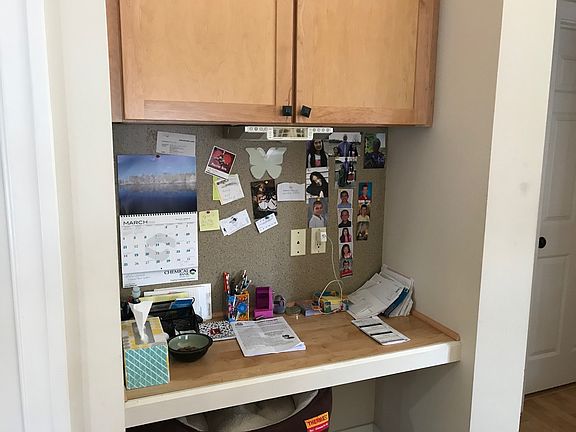 built in desk
