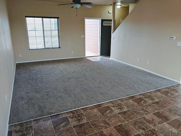 Large Living Room with new carpet throughout