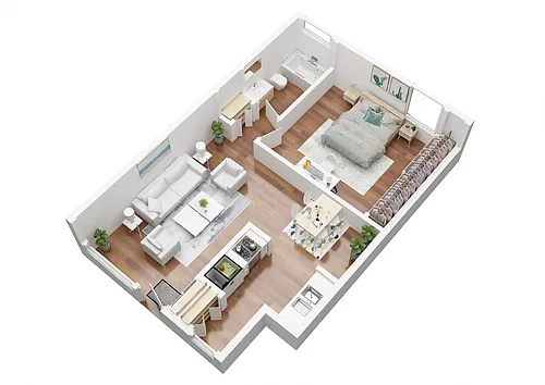 Floor plan Cancun
