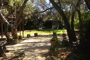 patio area off kitchen
